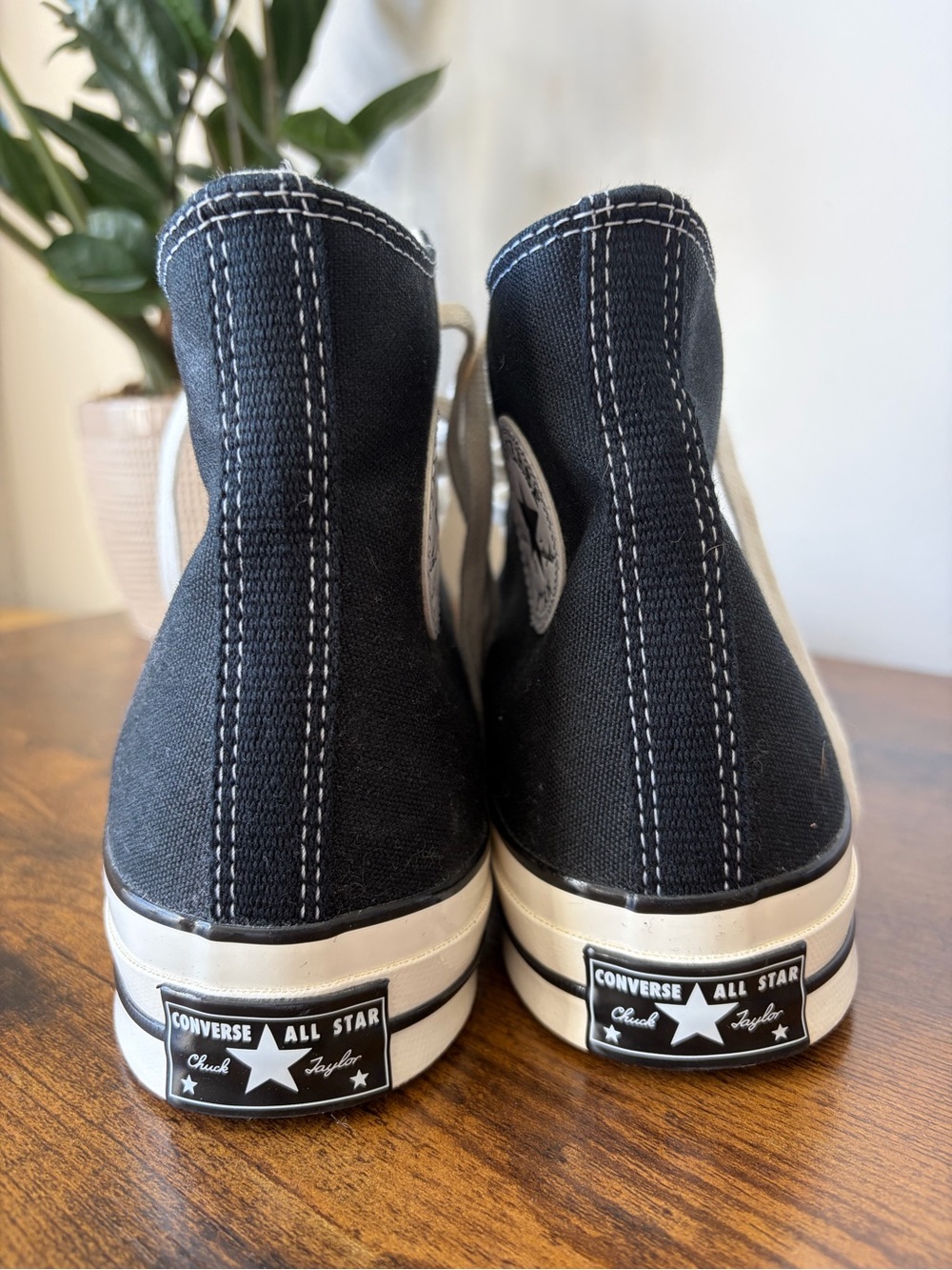 Converse Chuck 70s Canvas Taylor All Star High Top Sneakers - Black PREMIUM NWOT - Picture 4 of 7
